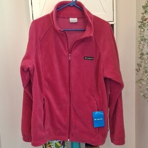 Columbia Raspberry Full-Zip Fleece Jacket